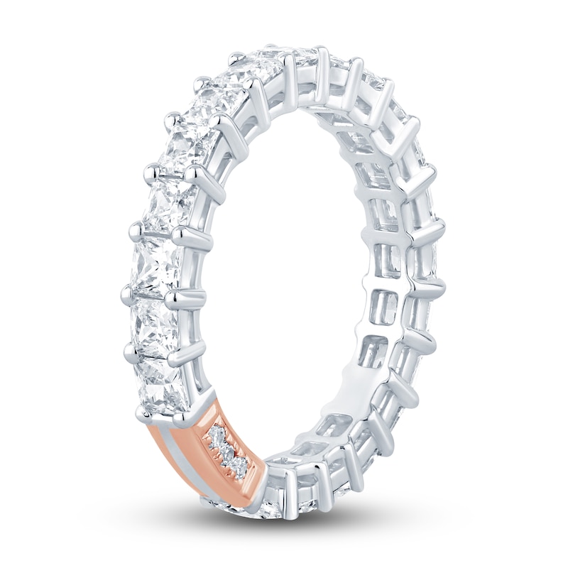 Main Image 2 of Pnina Tornai Diamond Eternity Ring 2-3/4 ct tw Princess 14K White Gold
