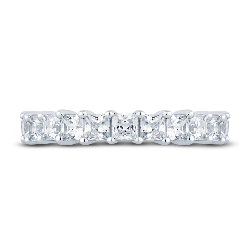 Pnina Tornai Diamond Eternity Ring 2-3/4 ct tw Princess 14K White Gold