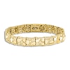 Thumbnail Image 3 of Textured Nugget Bracelet 14K Yellow Gold 7"