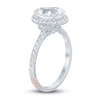 Thumbnail Image 1 of Pnina Tornai Diamond Engagement Ring 2-5/8 ct tw Oval/Round 14K White Gold