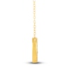Thumbnail Image 3 of Diamond Necklace 3/4 ct tw Round 14K Yellow Gold 18"