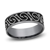 Thumbnail Image 0 of Fish Hook Wedding Band Tantalum/Titanium 7.5mm