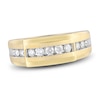 Thumbnail Image 1 of Men's Diamond Anniversary Band 1/2 ct tw Round 14K Yellow Gold