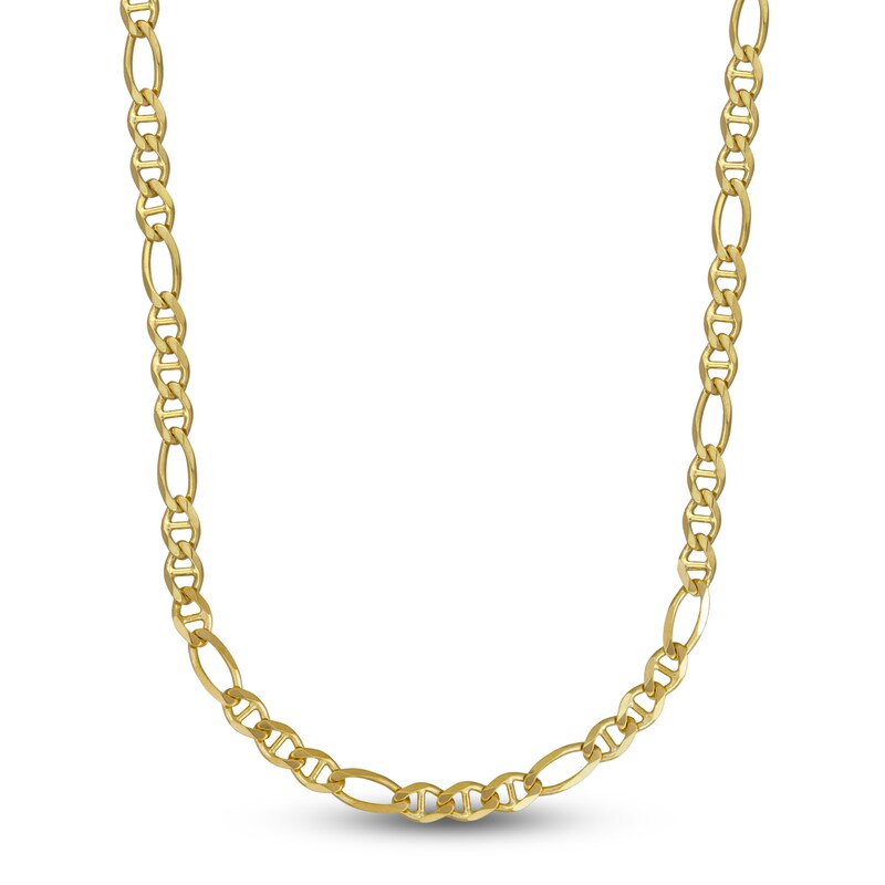 Main Image 1 of Solid Chain Necklace 14K Yellow Gold 22" 5.0mm