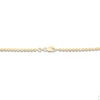 Thumbnail Image 2 of Solid Beaded Chain Necklace 14K Yellow Gold 24" 2.5mm