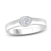 Thumbnail Image 0 of Diamond Solitaire Engagement Ring 1/2 ct tw Oval 14K White Gold (I/SI2)