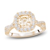 Thumbnail Image 0 of Diamond Engagement Ring Setting 1/2 ct tw Round 14K Yellow Gold