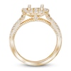 Thumbnail Image 1 of Diamond Engagement Ring Setting 1/2 ct tw Round 14K Yellow Gold