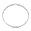 Thumbnail Image 2 of Diamond Graduated Bangle Bracelet 1-1/3 ct tw 14K White Gold
