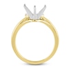 Thumbnail Image 1 of Certified Diamond Engagement Ring Setting 1/2 ct tw 14K Yellow Gold