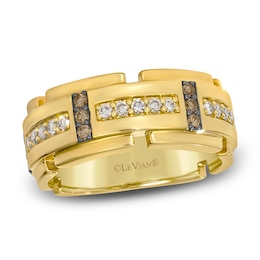 Le Vian Men's Diamond Ring 1/2 ct tw 14K Honey Gold