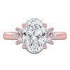Thumbnail Image 3 of Oval-Cut Created By Jared Studio Lab-Grown Diamond Engagement Ring 2-1/6 ct tw 14K Rose Gold