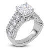 Thumbnail Image 2 of Cushion-Cut Created By Jared Studio Lab-Grown Diamond Engagement Ring 3-3/4 ct tw 14K White Gold