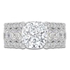Thumbnail Image 3 of Cushion-Cut Created By Jared Studio Lab-Grown Diamond Engagement Ring 3-3/4 ct tw 14K White Gold