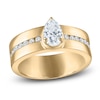 Thumbnail Image 1 of Vera Wang VOW Pear-Shaped Diamond Engagement Ring 1 ct tw 14K Yellow Gold