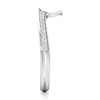 Thumbnail Image 3 of J'Lure Lab-Created Diamond Contour Wedding Band 1/6 ct tw 18K White Gold