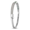 Thumbnail Image 3 of Le Vian Emerald Ombré Bangle Bracelet 1-1/8 ct tw Diamonds 14K Vanilla Gold