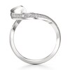 Thumbnail Image 2 of J'Lure Lab-Grown Diamond Contour Wedding Band 1/5 ct tw 18K White Gold