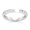 Thumbnail Image 1 of J'Lure Baguette-Cut Lab-Grown Diamond Contour Wedding Band 1/3 ct tw 18K White Gold