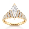 Thumbnail Image 1 of J'Lure Kite Step-Cut Lab-Grown Diamond Engagement Ring 1-1/4 ct tw 18K Yellow Gold