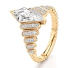 Thumbnail Image 4 of J'Lure Kite Step-Cut Lab-Grown Diamond Engagement Ring 1-1/4 ct tw 18K Yellow Gold