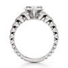 Thumbnail Image 2 of J'Lure Lozenge Step-Cut Lab-Grown Diamond Engagement Ring 3-1/2 ct tw 18K White Gold