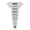 Thumbnail Image 3 of J'Lure Lozenge Step-Cut Lab-Grown Diamond Engagement Ring 3-1/2 ct tw 18K White Gold