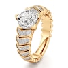 Thumbnail Image 4 of J'Lure Pentagon Brilliant-Cut Lab-Grown Diamond Engagement Ring 2-1/3 ct tw 18K Yellow Gold