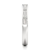 Thumbnail Image 3 of J'Lure Baguette & Round-Cut Lab-Grown Diamond Wedding Band 3/8 ct tw 18K White Gold