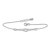 Thumbnail Image 1 of J'Lure Oval Step-Cut Lab-Grown Diamond Bracelet 1-1/2 ct tw 14K White Gold 7.25"