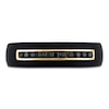 Thumbnail Image 2 of Men's Black Diamond Wedding Band 1/4 ct tw 18K Black Gold & 18K Yellow Gold