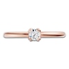 Thumbnail Image 3 of Round-Cut Diamond Solitaire Engagement Ring 1/4 ct tw 14K Rose Gold (I2/I)