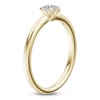 Thumbnail Image 2 of Certified Princess-Cut Diamond Solitaire Engagement Ring 1/4 ct tw 14K Yellow Gold (I1/I)