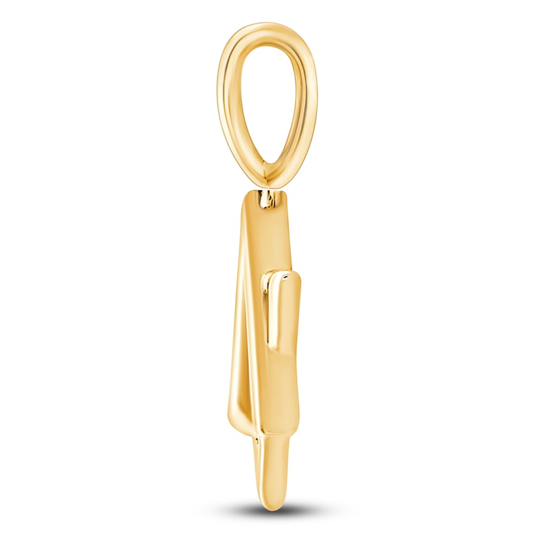 Main Image 2 of Children's Star of David Charm 14K Yellow Gold