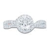 Thumbnail Image 3 of Pnina Tornai Round-Cut Lab-Grown Diamond Bypass Halo Engagement Ring 1-1/2 ct tw 14K White Gold