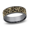 Thumbnail Image 1 of Men's Bee Comfort-Fit Wedding Band Tantalum & 14K Yellow Gold 7.5mm