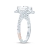 Thumbnail Image 2 of Pnina Tornai Princess-Cut Lab-Grown Diamond Halo Engagement Ring 4-1/5 ct tw 14K White Gold