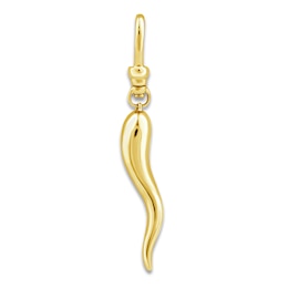 Charm'd by Lulu Frost Italian Horn Charm 10K Yellow Gold