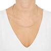 Thumbnail Image 3 of Silk Rope Chain Necklace 3mm Solid 14K Yellow Gold 20"