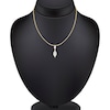 Thumbnail Image 4 of Pnina Tornai Marquise-Cut Lab-Grown Diamond Two-Stone Drop Necklace 1-1/4 ct tw 14K Yellow Gold 18"