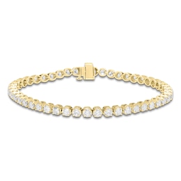 Brilliant Moments Diamond Tennis Bracelet 5 ct tw 14K Yellow Gold 7.25"