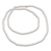 Thumbnail Image 1 of Akoya Cultured Pearl Necklace 14K Yellow Gold 5.5-6mm 36"