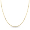 Thumbnail Image 1 of Link Chain Necklace 4mm Yellow Ion-Plated Stainless Steel 22"
