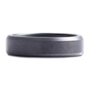 Thumbnail Image 3 of Men's Beveled-Edge Matte Wedding Band Black Ceramic 6mm