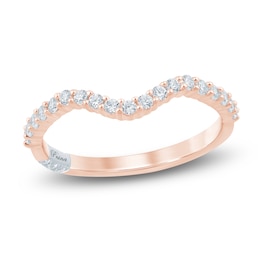 Pnina Tornai Diamond Contour Anniversary Band 1/3 ct tw 14K Rose Gold