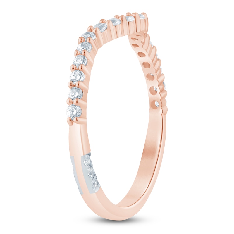 Main Image 2 of Pnina Tornai Diamond Contour Anniversary Band 1/3 ct tw 14K Rose Gold