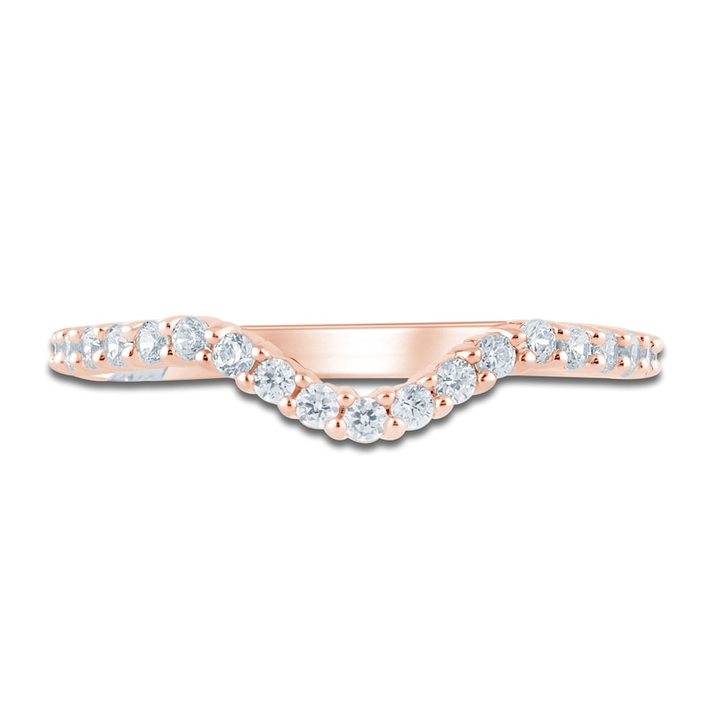 Main Image 3 of Pnina Tornai Diamond Contour Anniversary Band 1/3 ct tw 14K Rose Gold