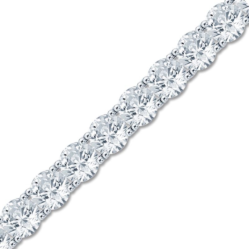 Main Image 2 of Jared Signature Collection Lab-Grown Diamond Tennis Bracelet 20 ct tw 14K White Gold 7"