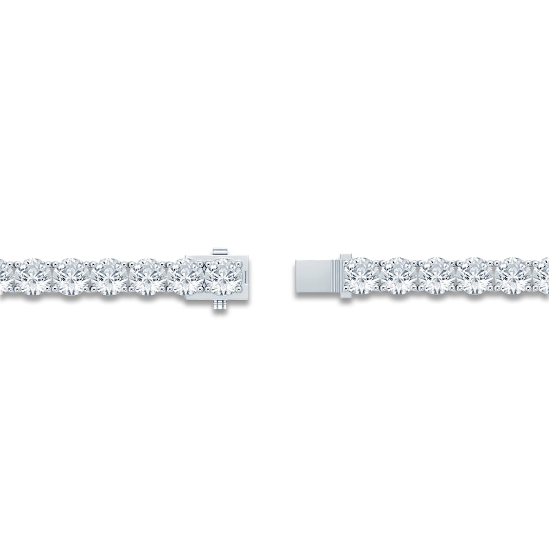 Main Image 3 of Jared Signature Collection Lab-Grown Diamond Tennis Bracelet 20 ct tw 14K White Gold 7"