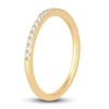 Thumbnail Image 2 of Diamond Wedding Band 1/4 ct tw Round 14K Yellow Gold